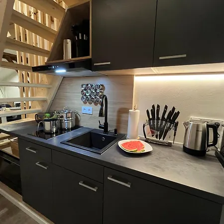 Lägenhet Beyond Staying Loft 23 Frei Stehende Badewanne *