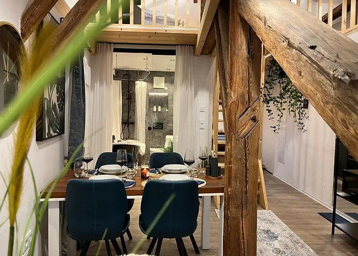 Appartement Beyond Staying Loft 23 Frei Stehende Badewanne